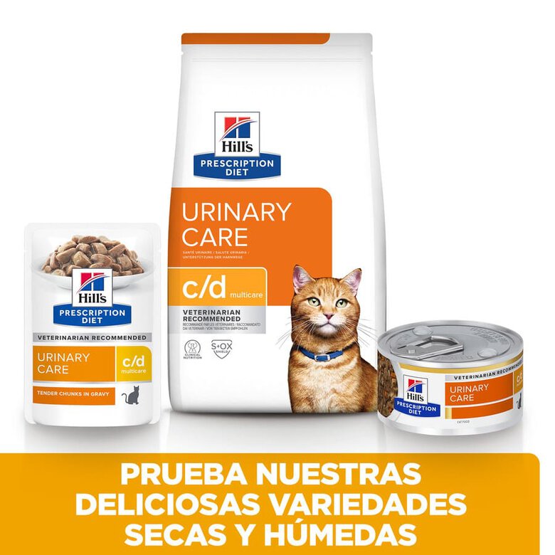 Hill's Prescription Diet Urinary Care c/d Pollo pienso para gatos, , large image number null